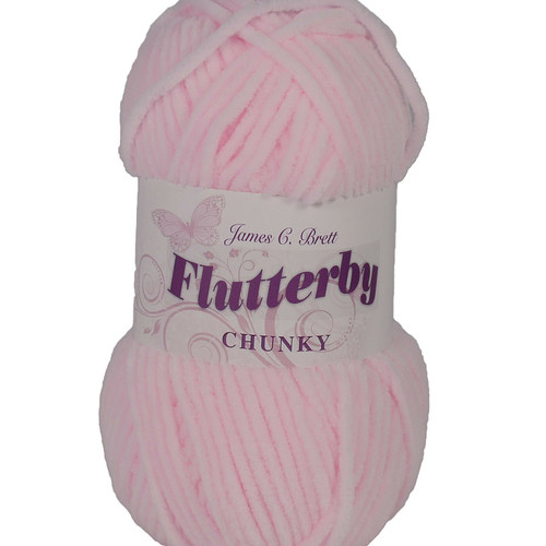 Pale Pink Flutterby Chunky (100g)