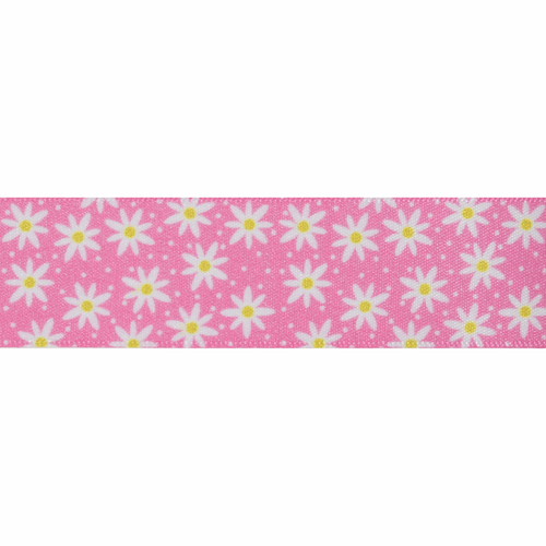 Daisy Chain - 25mm in Pink ( Sold Per Metre) Daisy Chain - 25mm in Pink ( Sold Per Metre)