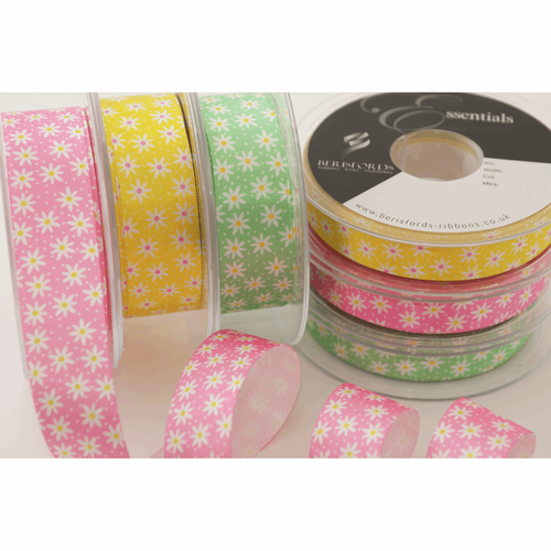 Daisy Chain-15mm in Pink ( sold Per Metre)