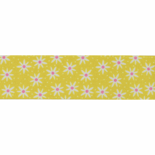 Daisy Chain-25mm in Yellow ( sold Per Metre)