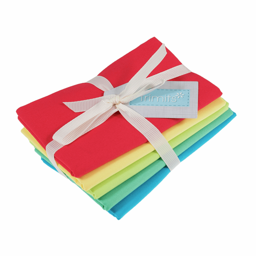 Brights 100% Cotton Fat Quarter Fabric Bundle, 5 Pieces Brights 100% Cotton Fat Quarter Fabric Bundle, 5 Pieces