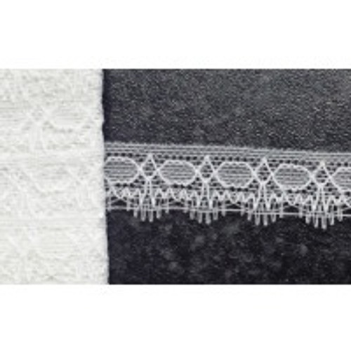 Cream 3/4" Flat Lace- Sold By the Metre