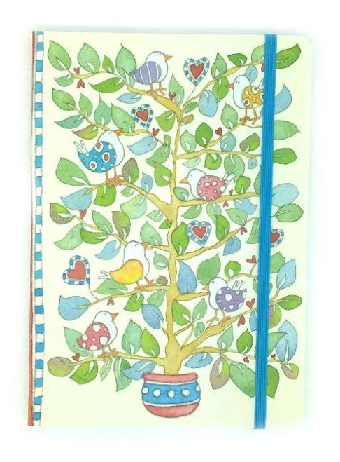 Hearts & Trees A5 Paperback Notebook with 100 Lined Pages Hearts & Trees A5 Paperback Notebook with 100 Lined Pages