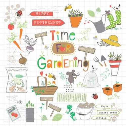 Time for Gardening Greeting Card Time for Gardening Greeting Card
