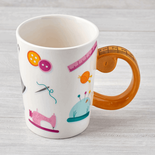 Mug: Tape Measure Design Mug: Tape Measure Design