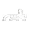 CUMMINS 3955199 - EXHAUST MANIFOLD - OEM part