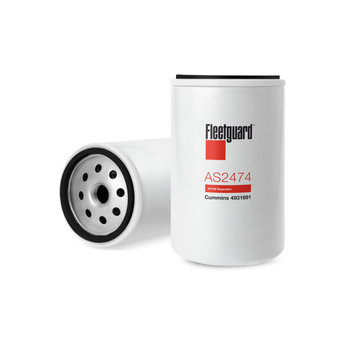 FLEETGUARD AS2474 PACK AIR OIL SEPARATOR FILTER FLEETGUARD OEM part