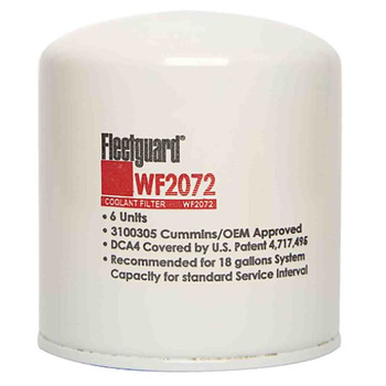 FLEETGUARD WF2072 - PACK WATER FILTER - FLEETGUARD OEM part - Image 1