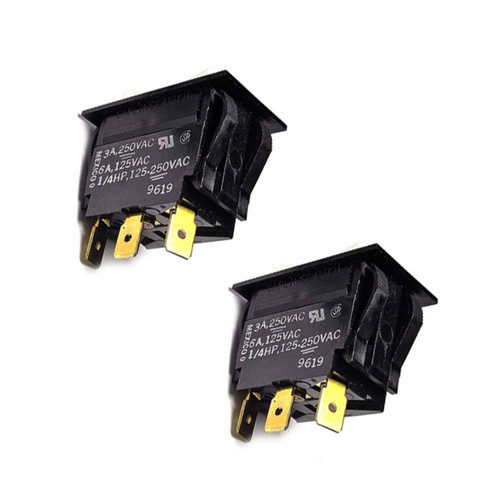 ONAN Cummins 308-0768 ROCKER (SPDT) SWITCH Pack(x2)