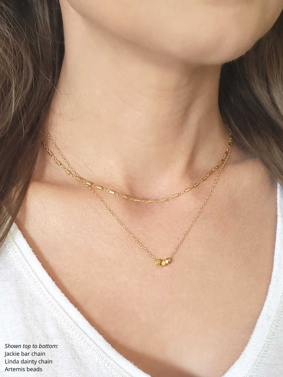 Tiny Bead Necklace Gold Beaded Necklace Gold Filled Necklace Dainty Bead  Necklace Gold Beaded Choker Dainty Gold Necklace - Etsy