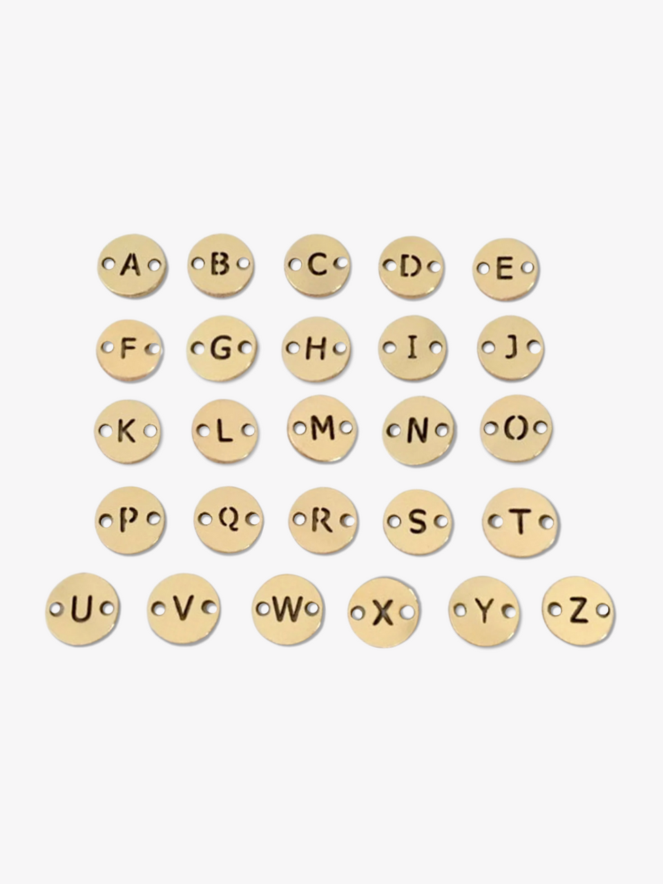 14k Gold Filled Alphabet Letter Initial Beads - 7mm Yellow Gold Filled –  HarperCrown
