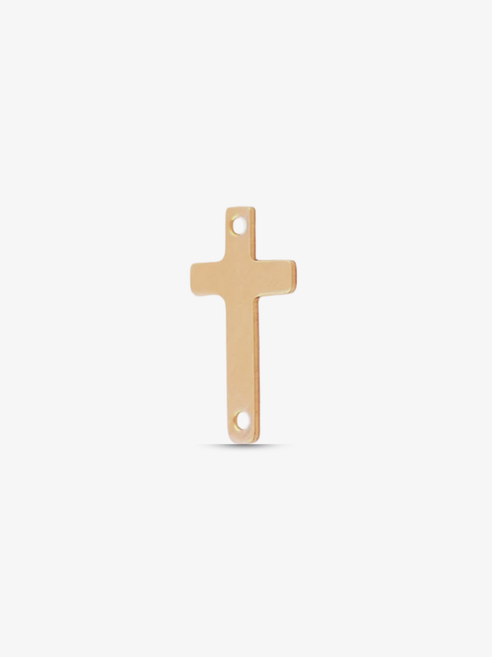 Christine Dainty Cross Connector Bracelet Charm - Mojo Supply Company