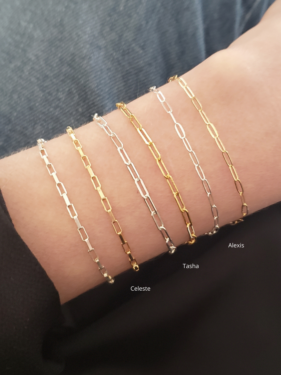 14K Italian Gold Paperclip Chain Bracelet | Sterling Forever