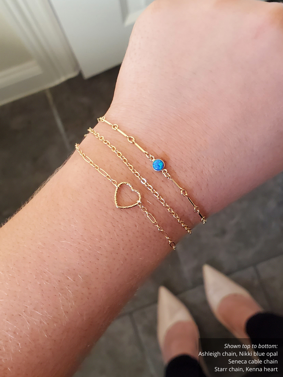 Nikki Smith - Golden Opal Star Slider Bracelet main image 1
