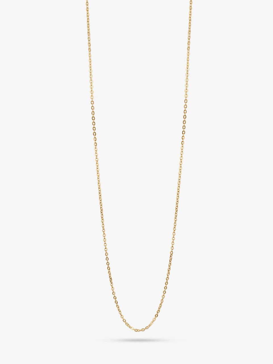 Catherine 14K Gold Adjustable Dainty Cable Necklace