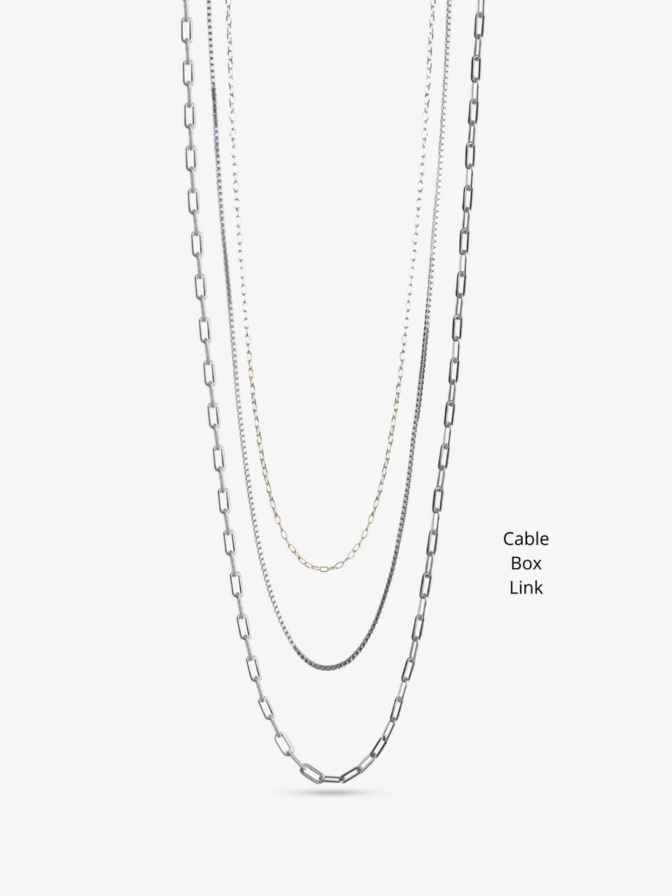Sterling Silver Necklace Collection 