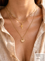 Robin Unfinished Sequin Cable Chain, PVD Stainless Steel 3 Color Options
