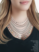 Unfinished Silver Necklace Chain Collection,  9 Styles Stainless Steel