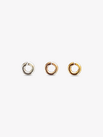 5x7mm Oval Jump Ring 14k Gold Filled Qty 10 - da Bead Shop