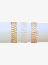 Regan Unfinished Marquise Bracelet Chain, Gold Filled And Sterling Silver