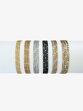 Figaro Unfinished Bracelet Chain Collection, PVD Stainless Steel