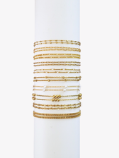 Gold PVD Stainless Steel Unfinished Necklace Chain Collection, 10 Style Options