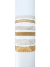 Gold Filled and Sterling Silver Unfinished Curb Necklace Chain Collection, 3 Style Options