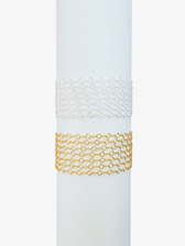 Monika Unfinished Clover Necklace Chain, 14K Gold Filled And 925 Sterling Silver