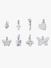 Sacred Garden Necklace Pendant Collection, 8 Sterling Silver Styles