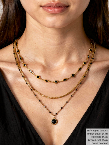 Holly Unfinished PVD Stainless Steel 2mm Rounded Box Chain, Gold or Silver