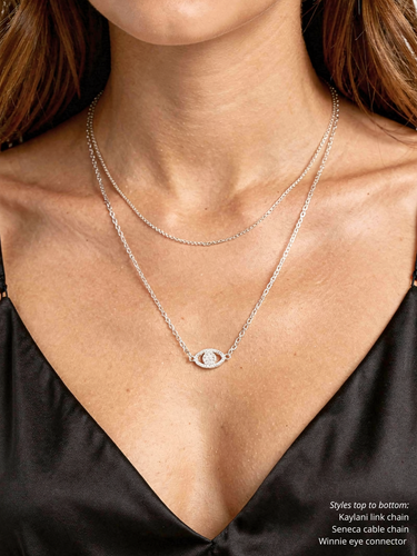 Sterling Silver Unfinished Necklace Chains, 10 Style options
