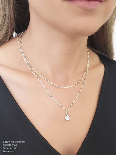 Sterling Silver Unfinished Necklace Chains, 10 Style options