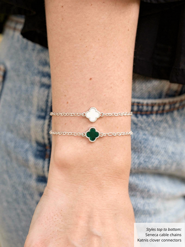 Sterling Silver Unfinished Bracelet Chains, 10 Styles