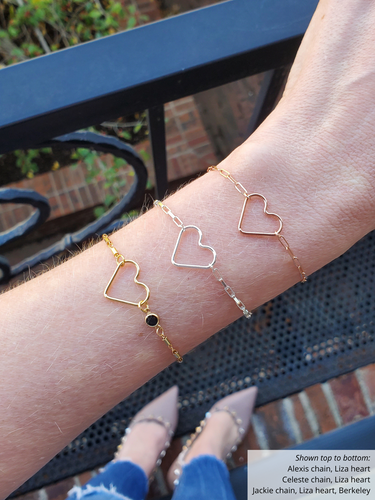 Sterling Silver Bracelet Connector Collection, 16 Style options
