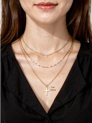 Gold Filled and Sterling Silver Necklace Pendant Collection, 8 Style Options