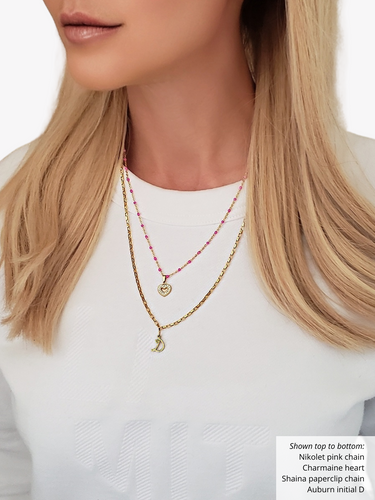Gold Unfinished Necklace Chain Collection, 7 PVD Stainless Steel Style Options