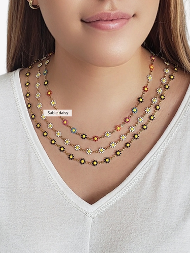 Rainbow Unfinished Necklace Chain Collection,  7 Styles PVD Stainless Steel