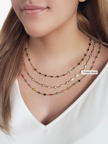 Rainbow Unfinished Necklace Chain Collection,  7 Styles PVD Stainless Steel