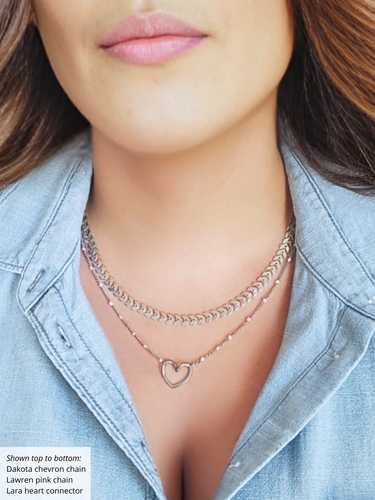 Unfinished Silver Necklace Chain Collection,  9 Styles Stainless Steel