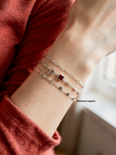 Sterling Silver Unfinished Bracelet Chain Collection, 10 Style Options