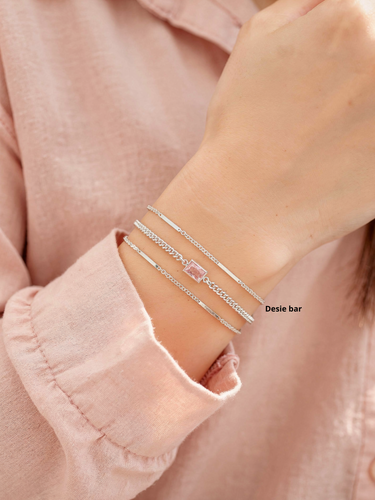 Sterling Silver Unfinished Bracelet Chain Collection, 10 Styles