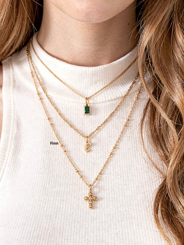 Beaded PVD Stainless Steel Unfinished Necklace Chain Collection, 8 Style Options