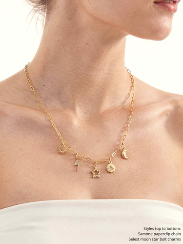 Gold Unfinished PVD Stainless Steel Chain Collection,  8 Style Options