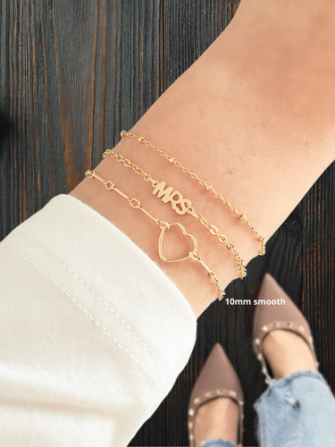 14k Gold Filled Heart Connector Collection, 10 Style Options