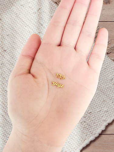 Liam Gold Gigi Bracelet Connectors, PVD Stainless Steel