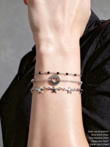 Heart Connector Collection, 9 Styles Stainless Steel