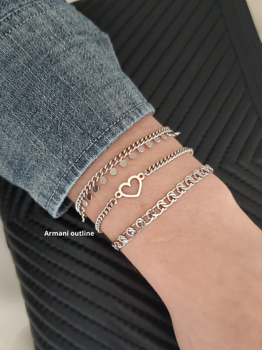 Heart Connector Collection, 9 Styles Stainless Steel