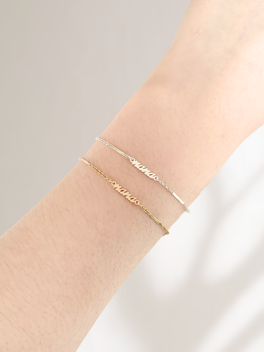 Nana Bracelet Connectors, Gold Filled And Sterling Silver