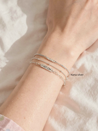 Nana Bracelet Connectors, Gold Filled And Sterling Silver