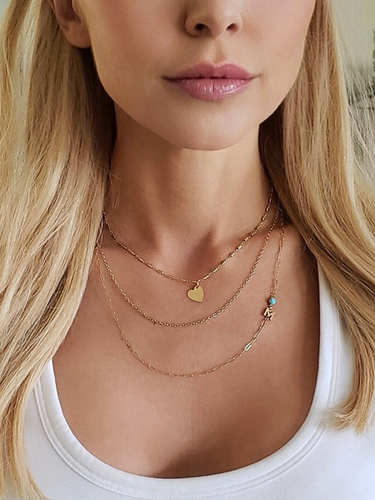 14K Gold Filled Choose Your Letter Style A-Z Necklace Charms